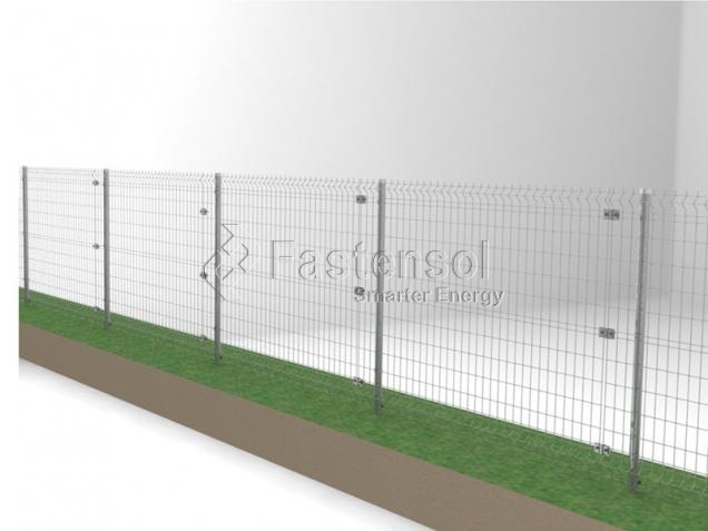Solar Panel Steel Fences wholesale